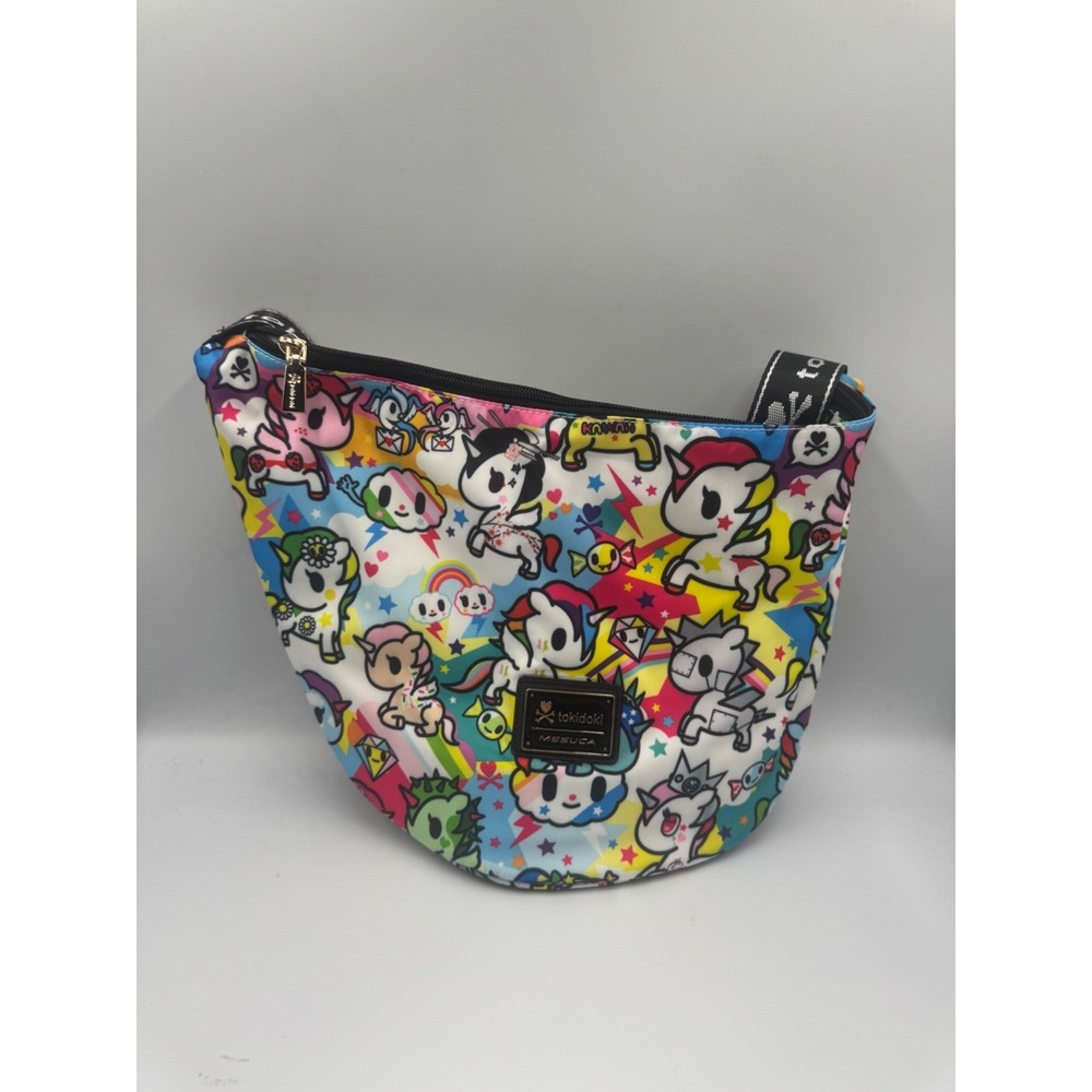 NWT‎ Tokidoki Unicorno Crossbody Handbags Women's Multicolor Adjustable Strap